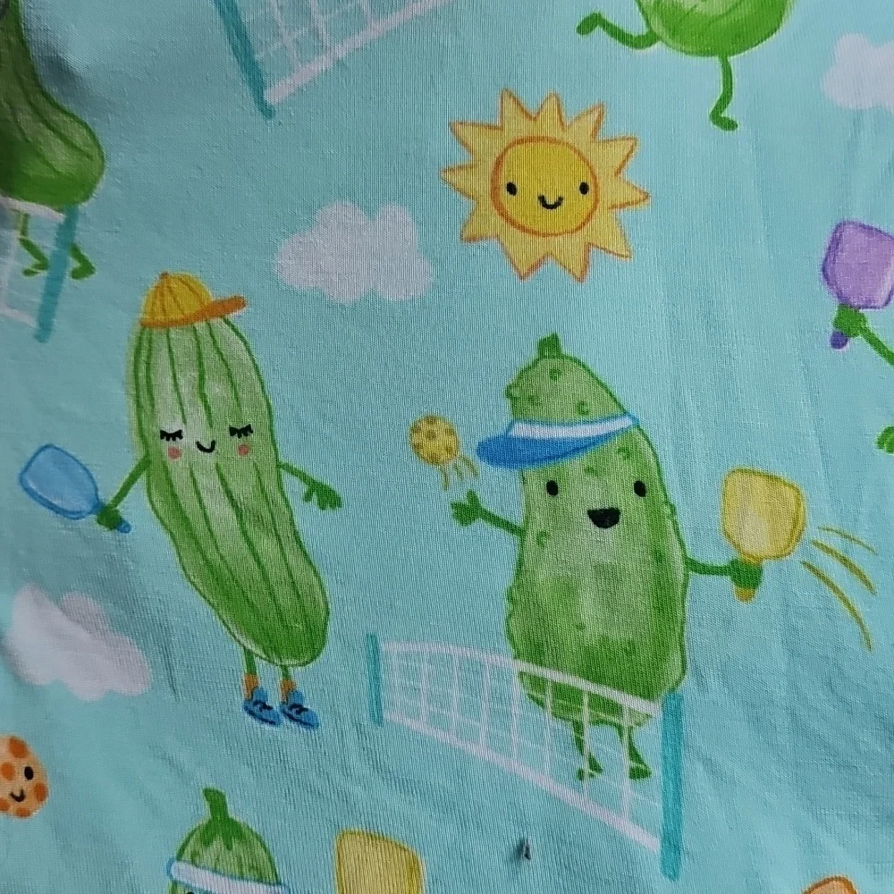 Little Sleepies Pickleball Print shortie Romper